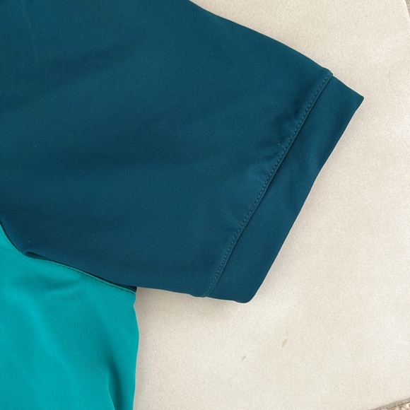 Nike Men's Teal Polo Shirt - Picture 4 of 6